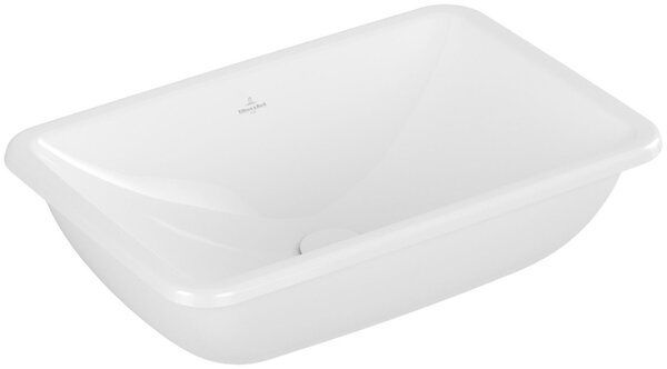 Villeroy & Boch Loop & Friends umyvadlo 60.5x41 cm obdélníkový zápustný bílá lesk 4A650001