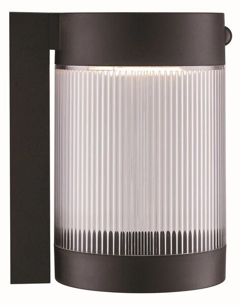 Nástěnné svítidlo Nordlux Coupar Solar, ø 14 cm, š. 18 cm, v. 22 cm