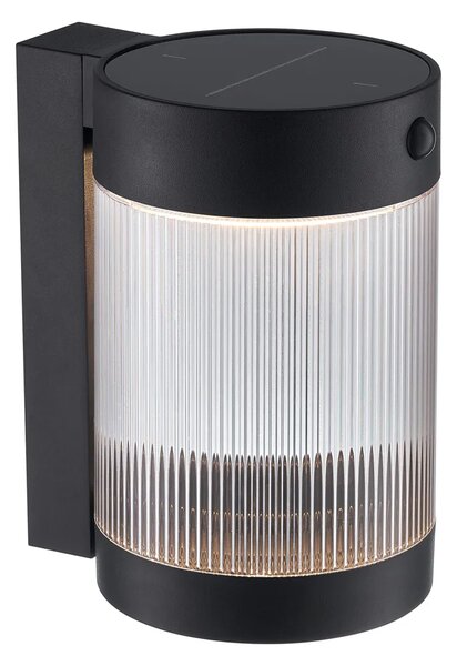 Nástěnné svítidlo Nordlux Coupar Solar, ø 14 cm, š. 18 cm, v. 22 cm