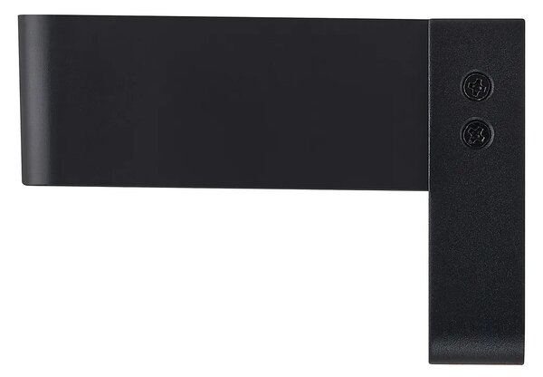 Nástěnné svítidlo Nordlux Saulio Solar - černá, š. 15,6 cm, v. 7,3 cm
