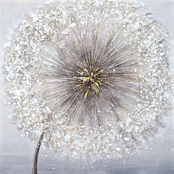 Obraz GOLDEN WISH A - ručně malovaný 80x80cm