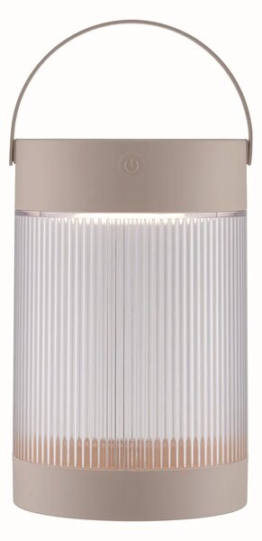 Přenosné svítidlo Nordlux Coupar Solar - písková, ø 14 cm, v. 22 cm