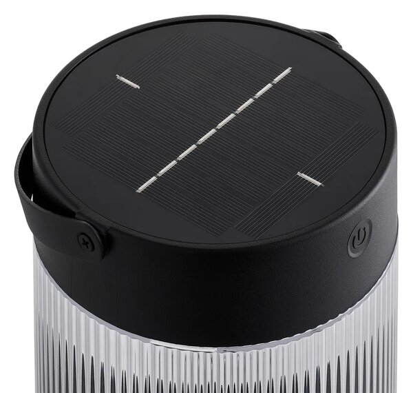 Přenosné svítidlo Nordlux Coupar Solar - písková, ø 14 cm, v. 22 cm