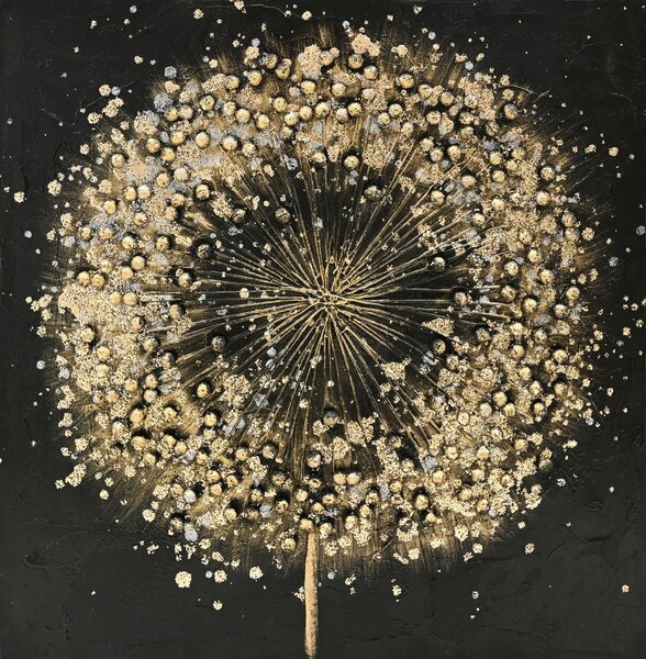Obraz DANDELION DREAMS A - ručně malovaný 60x60cm