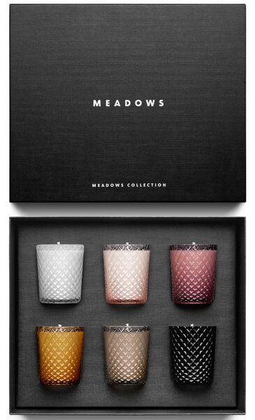 Dárková kolekce svíček Meadows Mini 6 x 80 g