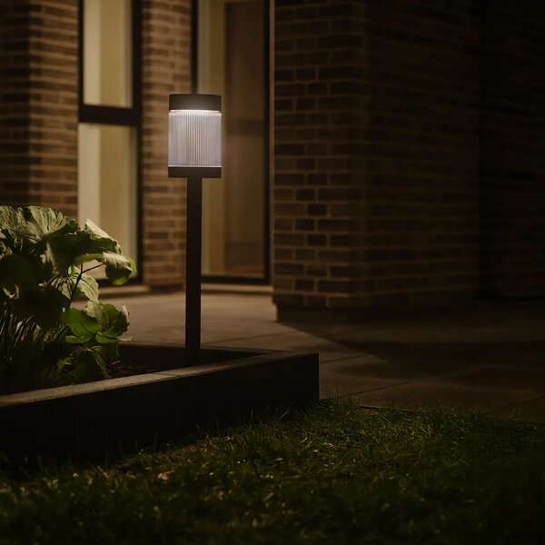 Zahradní svítidlo Nordlux Coupar Solar, ø 14 cm, v. 80 cm