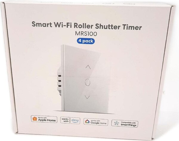 Meross WLAN roletový spína Homekit Alexa Rolety Inteligentní aluzie asova Hlasové ovládání Siri Google Home 4ks