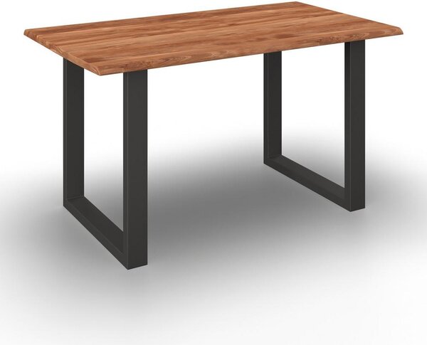 Jídelní stůl Malmo, dřevo/kov, š: 140cm