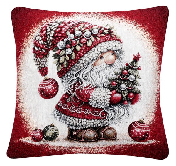 Vánoční gobelínový povlak na polštář Chenille IT046 Barva Vícebarevná Rozměry 42x42 cm