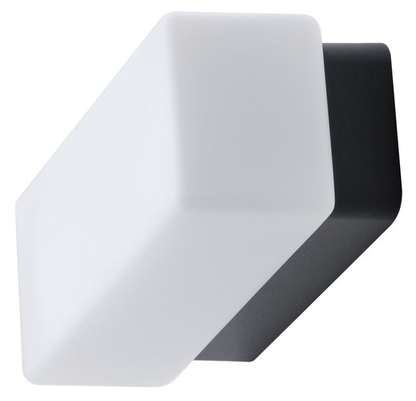 OSMONT FLO67275 FLORA 1 stropní/nástěnné skleněné svítidlo černá / bílá IP43 3000 K 8W LED
