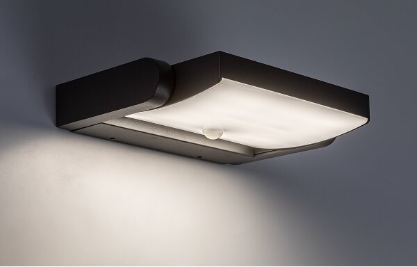 Brilagi-LED Venkovní nástěnné svítidlo se senzorem ANKLE LED/18W/230V 4000K IP65