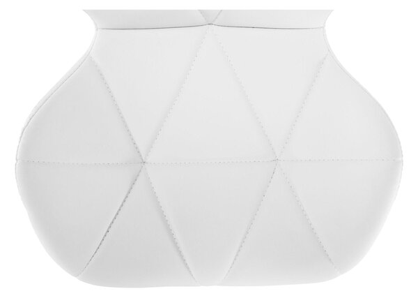 Kancelářské křeslo Argos (bílá + chrom)