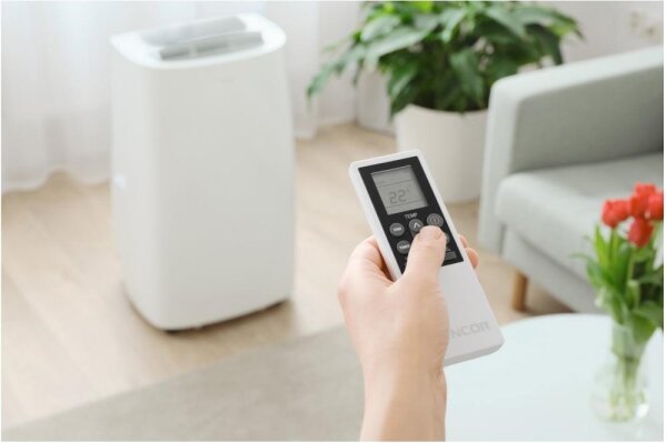 Sencor - Chytrá mobilní klimatizace 3v1 1700W/230V 16000 BTU Wi-Fi + DO