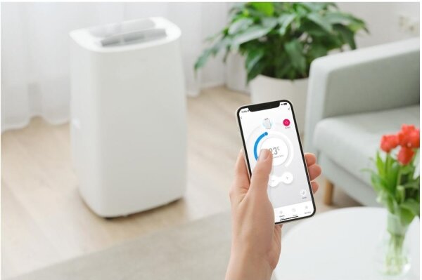 Sencor - Chytrá mobilní klimatizace 3v1 1700W/230V 16000 BTU Wi-Fi + DO