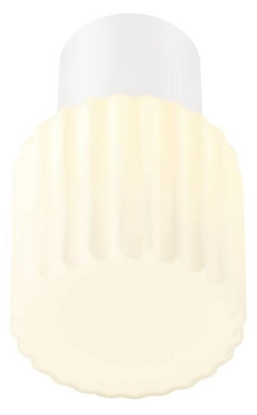 LA 1007860 Skleněné stínidlo VARYT Plisé - BIG WHITE (SLV)