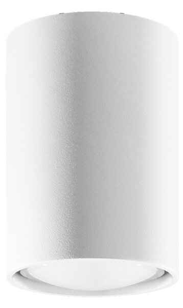 Stropní svítidlo Lagos, 1x bílé kovové stínítko, (10 cm)