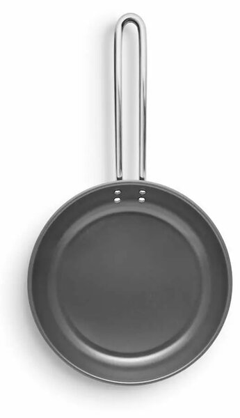 Eva Trio Laser Titanium Professional Pánev 24 cm, masivní tělo dno až 10 mm, bez PFAS, titanový povrch, na indukci, do trouby do 300 °C, Eva Solo 304…