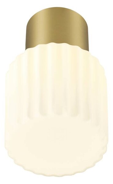 LA 1007860 Skleněné stínidlo VARYT Plisé - BIG WHITE (SLV)