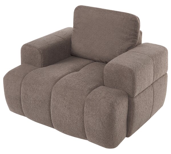 Křeslo NARILLA Buklé Taupe