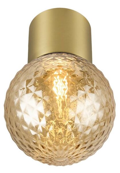 LA 1008023 Skleněné stínidlo VARYT Diamant amber - BIG WHITE (SLV)