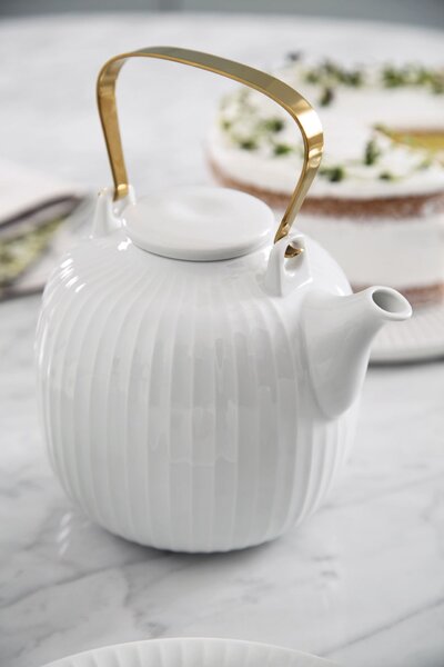 Porcelánová čajová konvice Hammershøi White 1,2 l