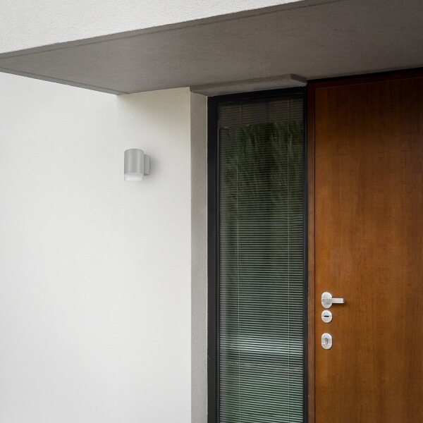 Brilagi - LED RGBW Venkovní nástěnné svítidlo MATERA 1xGU10/4,8W/230V šedá IP54