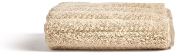 Béžový froté bavlněný ručník 30x50 cm Navira – Kave Home