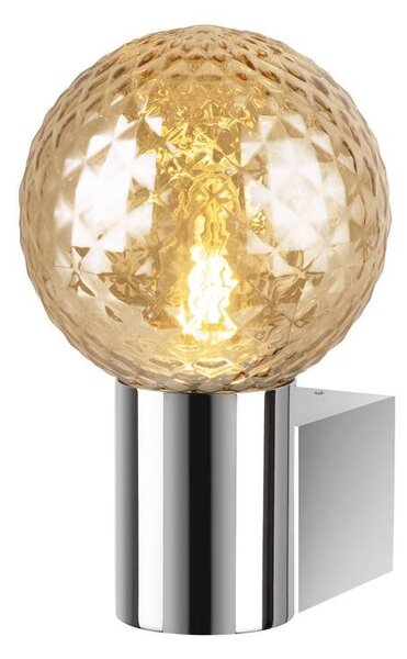 LA 1008023 Skleněné stínidlo VARYT Diamant amber - BIG WHITE (SLV)