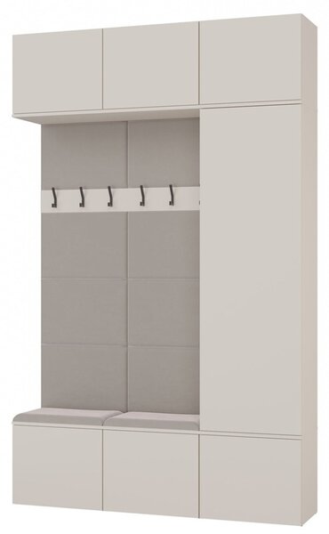 Předsíňová stěna HAGA III 1Sz2W - béžová