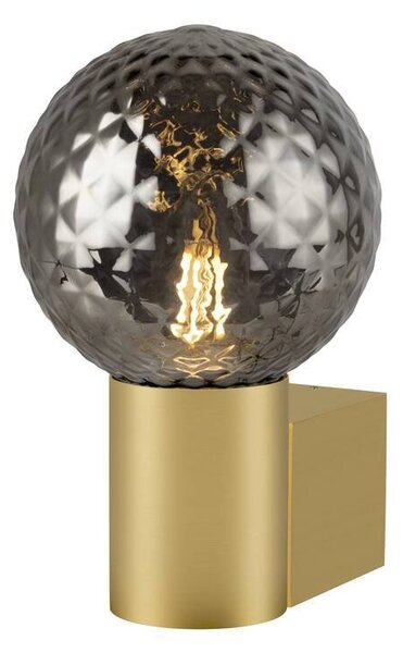 LA 1007858 Skleněné stínidlo VARYT Diamant smoke - BIG WHITE (SLV)