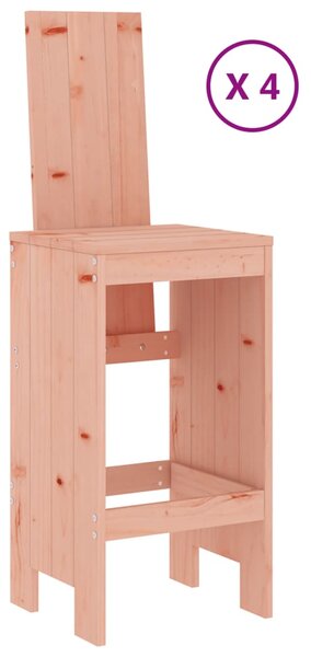 5dílný zahradní barový set masivní dřevo douglasky