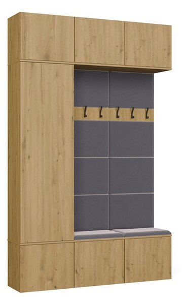 Předsíňová stěna HAGA III 1Sz2W - dub artisan