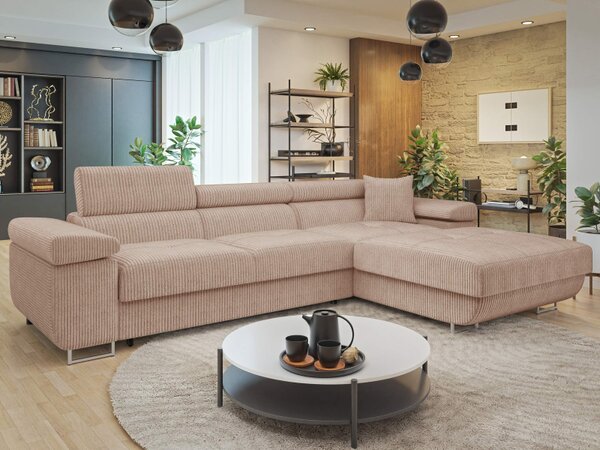 Rohová rozkládací sedačka Torezio Mini S, Potah: Poso 110, Strana: pravá 5903211315909