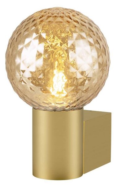 LA 1008023 Skleněné stínidlo VARYT Diamant amber - BIG WHITE (SLV)