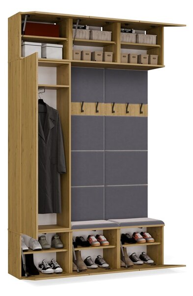 Předsíňová stěna HAGA III 1Sz2W - dub artisan