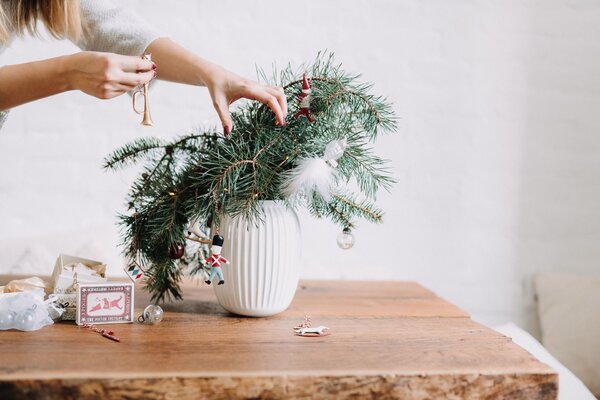 Keramická váza Hammershøi White 20 cm