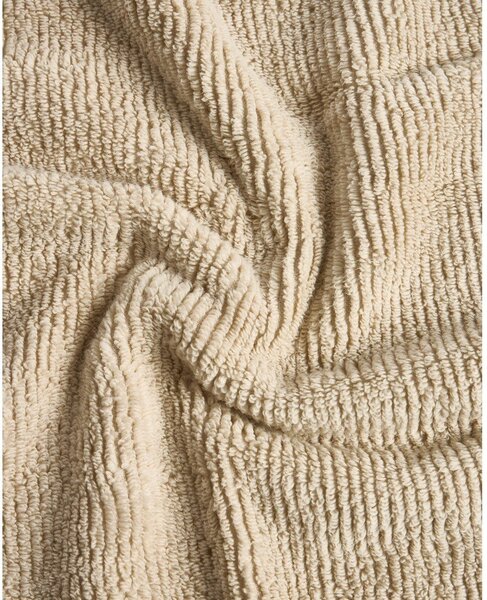 Béžový froté bavlněný ručník 30x50 cm Olvira – Kave Home