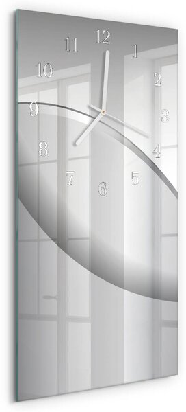 Skleněné hodiny vertikální Vzor zsppb-30x60-00057338