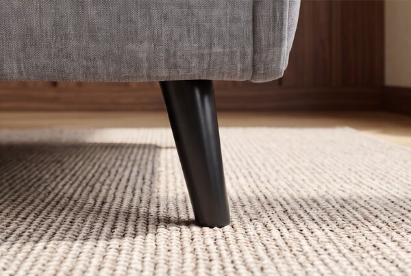 Rozkládací křeslo SMART MULTIFUNCTION 100 CM šedé samet Nábytek | Obývací pokoj | Křesla | Klasická