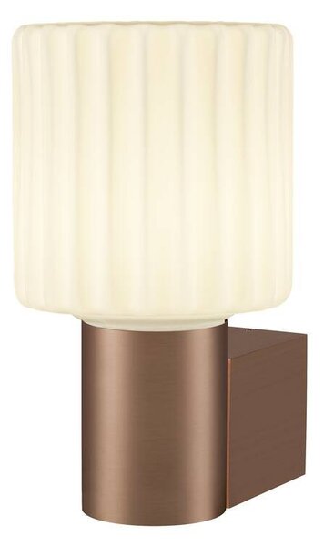 LA 1007860 Skleněné stínidlo VARYT Plisé - BIG WHITE (SLV)
