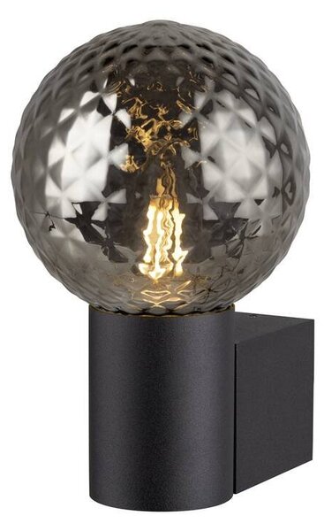 LA 1007858 Skleněné stínidlo VARYT Diamant smoke - BIG WHITE (SLV)