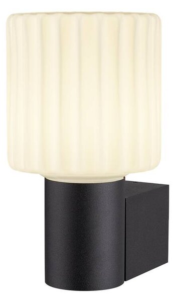 LA 1007860 Skleněné stínidlo VARYT Plisé - BIG WHITE (SLV)