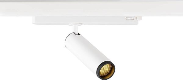 LA 1008445 GRIP! M 3~ spot, válcový, 2000-3000K, 15W, dim-to-warm, PHASE, 42°, bílý / černý - BIG WHITE (SLV)