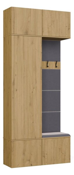 Předsíňová stěna HAGA II 1Sz1W - dub artisan