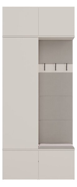 Předsíňová stěna HAGA II 1Sz1W - béžová