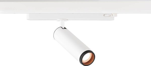 LA 1008445 GRIP! M 3~ spot, válcový, 2000-3000K, 15W, dim-to-warm, PHASE, 42°, bílý / černý - BIG WHITE (SLV)