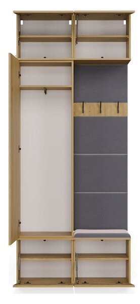 Předsíňová stěna HAGA II 1Sz1W - dub artisan