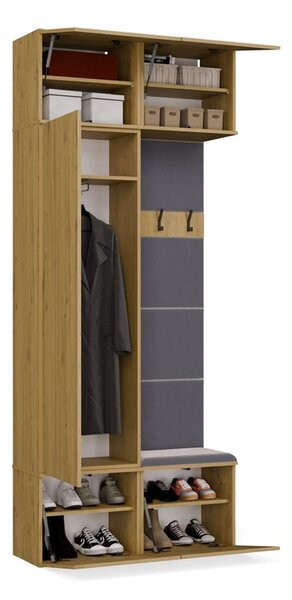 Předsíňová stěna HAGA II 1Sz1W - dub artisan