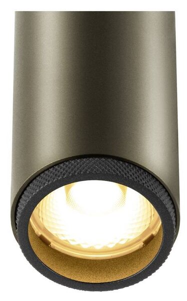 LA 1008403 GRIP! S 1~ spot, válcový, 2000-3000K, 11W, dim-to-warm, PHASE, 29°, bronzový / černý - BIG WHITE (SLV)