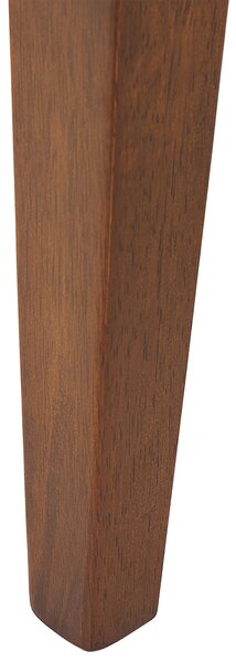 Rozkládací jídelní stůl MASELA Tmavě hnědá 90/120 cm 60 cm Dřevo
